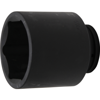 Kraft-Steckschlüssel-Einsatz Sechskant, tief | Antrieb Innenvierkant 25 mm (1") | SW 105 mm