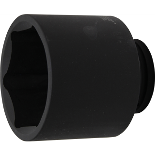 Kraft-Steckschlüssel-Einsatz Sechskant, tief | Antrieb Innenvierkant 25 mm (1") | SW 115 mm