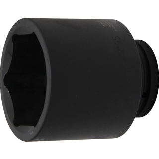 Kraft-Steckschlüssel-Einsatz Sechskant, tief | Antrieb Innenvierkant 25 mm (1") | SW 95 mm