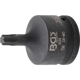 Kraft-Bit-Einsatz | Antrieb Innenvierkant 20 mm (3/4") | T-Profil (für Torx) T50