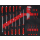 Werkstattwagen | 6 Schubladen | 1 Seitentür | mit 158 Werkzeugen