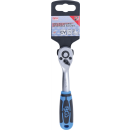 Umschaltknarre | feinverzahnt | Abtrieb Außenvierkant 6,3 mm (1/4")