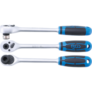 Bit-Knarre | extra lang | Abtrieb Innensechskant 10 mm (3/8") | 240 mm