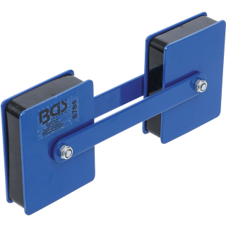Kraft-Doppelmagnethalter | Winkel einstellbar | 22,7 kg