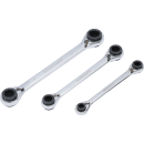 Ratschen-Ringschlüssel-Satz | 4-in-1 | SW 8 x 9 - 18...