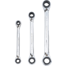 Ratschen-Ringschlüssel-Satz | 4-in-1 | SW 8 x 9 - 18...