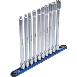 Steckschlüssel-Einsatz-Satz E-Profil | XXL | Antrieb Innenvierkant 10 mm (3/8") | SW E6 - E20 | 10-tlg.