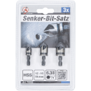 Senker-Bit-Satz | HSS | Antrieb 6,3 mm (1/4") | 12 - 16 - 19 mm | 3-tlg.