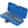 Steckschlüssel-Einsatz-Satz E-Profil | Antrieb Innenvierkant 6,3 mm 1/4" / 12,5 mm (1/2") | SW E4 - E24 | 28-tlg.