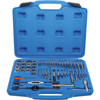 Gewindeschneid-Satz | Zoll | 1/4" - 1" | 56-tlg.