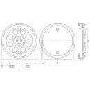 Gummiteller | für Hebebühnen | Ø 120 mm