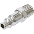 Druckluft-Stecknippel | 6,3 mm (1/4")...