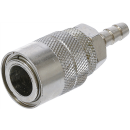 Druckluft-Schnellkupplung mit 6 mm Schlauchanschluss |...