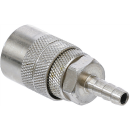 Druckluft-Schnellkupplung mit 6 mm Schlauchanschluss |...