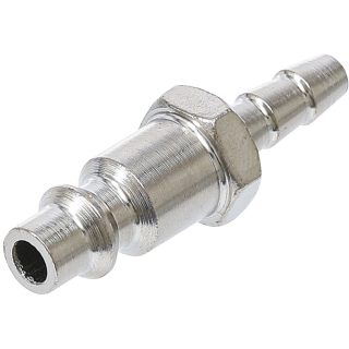 Druckluft-Stecknippel mit 6 mm Schlauchanschluss | USA / Frankreich