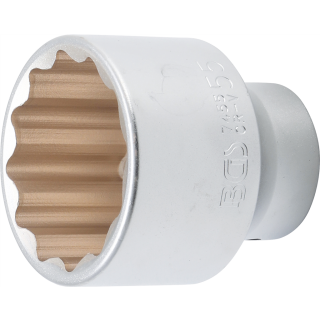 Steckschlüssel-Einsatz Zwölfkant | Antrieb Innenvierkant 20 mm (3/4") | SW 55 mm