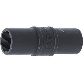 Kraft-Spezial-Schraubenausdreh-Wendeeinsatz 17 mm | 12,5 mm (1/2")