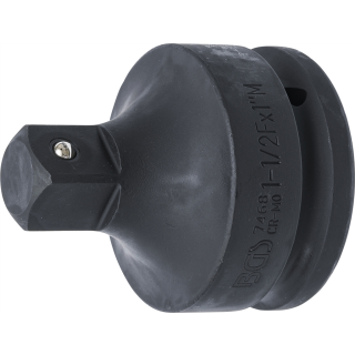 Kraft-Steckschlüssel-Adapter | Innenvierkant 38 mm (1 1/2") - Außenvierkant 25 mm (1")