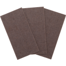 Filzgleiter | Platten | braun | 100 x 200 mm | 3-tlg.