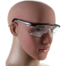 Schutzbrille mit verstellbarem Bügel | transparent