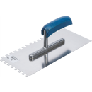Zahnkelle | rostfrei | Rechteck-Zahnung | 280 x 130 mm