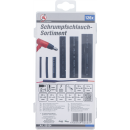 Schrumpfschlauch-Sortiment | schwarz | 126-tlg.