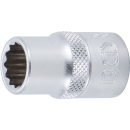 Steckschlüssel-Einsatz-Satz, Zwölfkant | Antrieb Innenvierkant 12,5 mm (1/2") | Zollgrößen | 10-tlg.