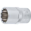 Steckschlüssel-Einsatz-Satz, Zwölfkant | Antrieb Innenvierkant 12,5 mm (1/2") | Zollgrößen | 10-tlg.