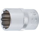 Steckschlüssel-Einsatz-Satz, Zwölfkant | Antrieb Innenvierkant 12,5 mm (1/2") | Zollgrößen | 10-tlg.