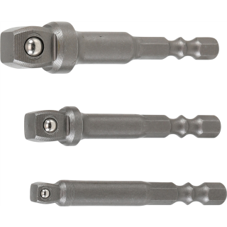 Bohrmaschinen-Kippadapter-Satz | Antrieb Außensechskant 6,3 mm (1/4") | 3-tlg.