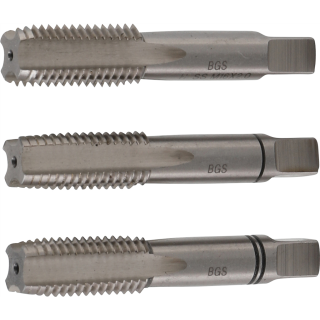 Gewindebohrer-Satz | Vor-, Mittel- und Fertigschneider | HSS-G | M16 x 2,0 | 3-tlg.
