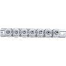 Bit-Einsatz-Satz | Antrieb Innenvierkant 10 mm (3/8") | T-Profil (für Torx) mit Bohrung T15 - T50 | 7-tlg.