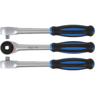 Umschaltknarre mit Drehgriff | Abtrieb Außenvierkant 10 mm (3/8")