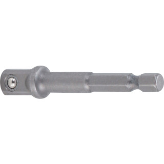 Adapter für Bohrmaschinen | Antrieb Außensechskant 6,3 mm (1/4") / Abtrieb Außenvierkant 10 mm (3/8")