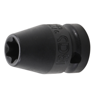 Kraft-Steckschlüssel-Einsatz E-Profil | Antrieb Innenvierkant 12,5 mm (1/2") | SW E14