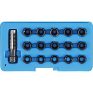 Reparatursatz für Zündkerzengewinde | M14 x 1,25 mm | 16-tlg.