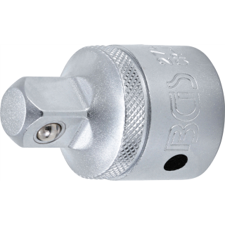 Steckschlüssel-Adapter | Innenvierkant 20 mm (3/4") - Außenvierkant 12,5 mm (1/2")