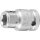 Bit-Adapter mit Haltekugel | Innenvierkant 12,5 mm (1/2") | Innensechskant 10 mm (3/8")