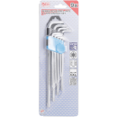 Winkelschlüssel-Satz | extra lang | T-Profil (für Torx) T10 - T50 | 9-tlg.