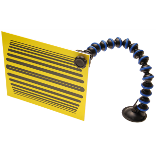 Fixierschild für Smart Repair / Dellenspiegel | gelb