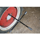 LKW-Radkreuz | faltbar | Vierkant | SW 24 x 27 x 32 x 20...