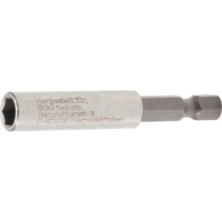 Magnetischer Bithalter, extra stark | Abtrieb Außensechskant 6,3 mm (1/4") | 60 mm