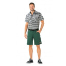 Planam Highline Shorts | Farbe grün/schwarz/rot