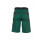 Planam Highline Shorts | Farbe grün/schwarz/rot