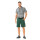 Planam Highline Shorts | Farbe grün/schwarz/rot