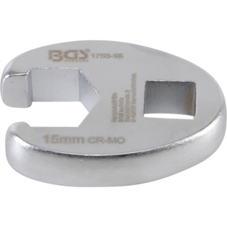 Hahnenfußschlüssel | Antrieb Innenvierkant 10 mm (3/8") | SW 15 mm
