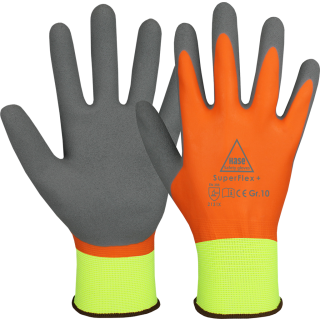 Hase SUPERFLEX +, Montagehandschuh, Polyester/Latex/Latexschaum | Wasserdicht