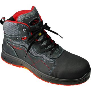 DEVON, S3 ESD-Sicherheitshochschuh aus Nubukleder Gr. 38-48, metallfrei, Vibram®-Laufsohle, Kevlar®-Nähte