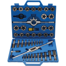 Gewindeschneid-Satz | Zoll | 1/4" - 1" | 45-tlg.