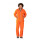 Planam Outdoor Retro Fleecejacke | Farbe orange